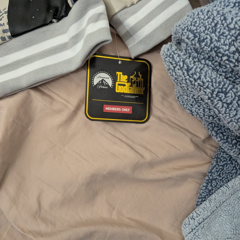 Godfather Members Only Pu Jacket Large Brand New - Picture 3 of 3